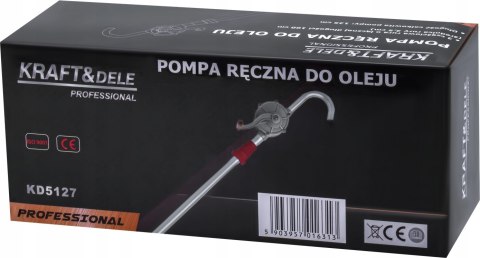 Manualna Pompa Ręczna Tłokowa do Oleju Paliwa do Beczki Kraft&Dele