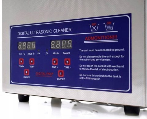 Myjka ultradźwiękowa 3,2 L Kraft&Dele KD448