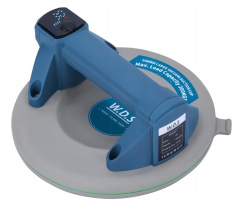 PRZYSSAWKA AUTOMATYCZNA PRÓŻNIOWA DO PŁYTEK FLIZ AKUM. 200mm 200kg WDS2691