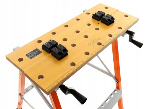 Stół warsztatowy składany Kraft&Dele MDF regulowany 100 kg 60x24 cm