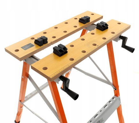 Stół warsztatowy składany Kraft&Dele MDF regulowany 100 kg 60x24 cm