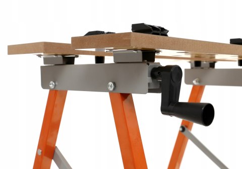 Stół warsztatowy składany Kraft&Dele MDF regulowany 100 kg 60x24 cm