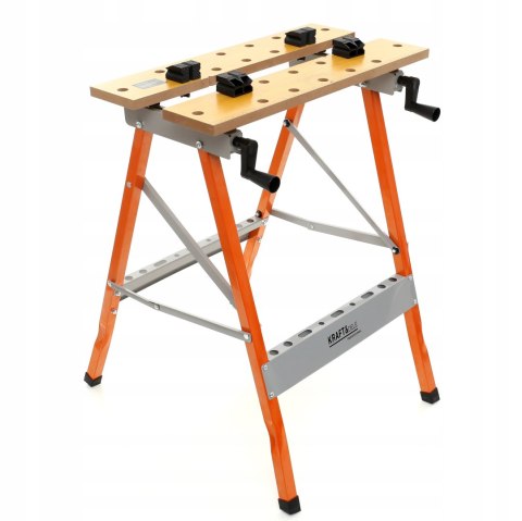 Stół warsztatowy składany Kraft&Dele MDF regulowany 100 kg 60x24 cm