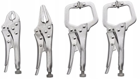 Szczypce zaciskowe spawalnicze Kraft&Dele KD10568 4 sztuki