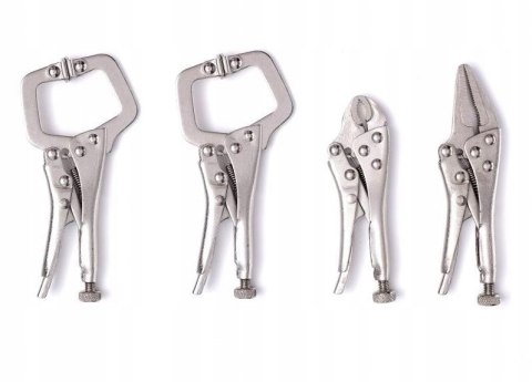 Szczypce zaciskowe spawalnicze Kraft&Dele KD10568 4 sztuki