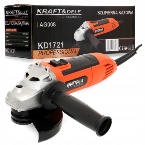 Szlifierka kątowa sieciowe Kraft&Dele 1200 W 230 V