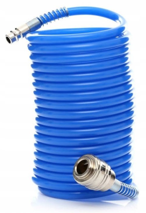Wąż pneumatyczny do kompresora spiralny polietylenowy PE 5x8mm 20m KD677