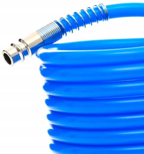 Wąż pneumatyczny do kompresora spiralny polietylenowy PE 5x8mm 20m KD677