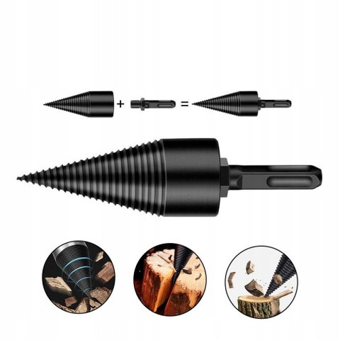 Wiertło do łupania drewna Kraft&Dele stal węglowa 38-42 mm 2 szt.