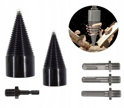 Wiertło do łupania drewna Kraft&Dele stal węglowa 38-42 mm 2 szt.