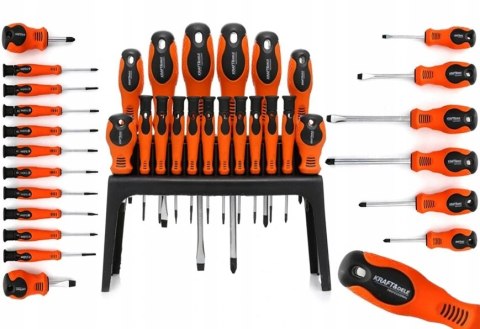 Zestaw śrubokrętów i wkrętaków Kraft&Dele KD10914