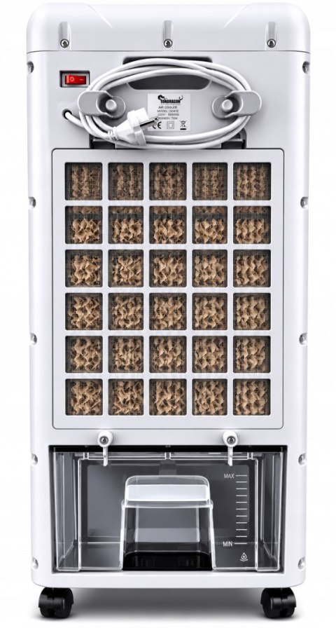 2w1 KLIMATYZATOR WODNY WENTYLATOR PODŁOGOWY OSCYLACJA KLIMATOR GRZEJNIK LCD