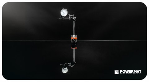 CZUJNIK ZEGAROWY ZE STATYWEM MAGNETYCZNYM 0-10MM 22 KOŃCÓWKI POMIAR BICIA