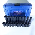Falon-Tech zestaw nasadek udarowych 10-19 mm 1/2" długie + krótkie 20 el.