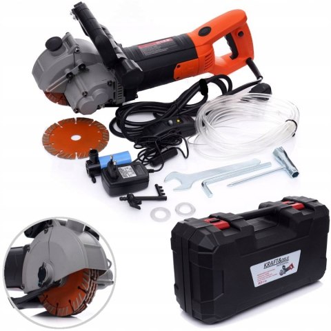 BRUZDOWNICA ELEKTRYCZNA DO ROWKÓW KABLI RUR 3000W LASER 41mm TARCZA 133mm