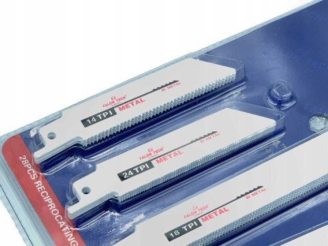 Brzeszczot do piły szablastych Falon-Tech BIM 455 mm uniwersalny 28 szt.