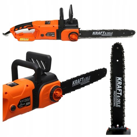 Piła łańcuchowa Kraft&Dele 3100 W 40 cm sieciowa automatyczne smarowanie