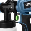Pistolet do malowania ścian płotu akumulatorowy 21v 2ah 800ml uniwersalny