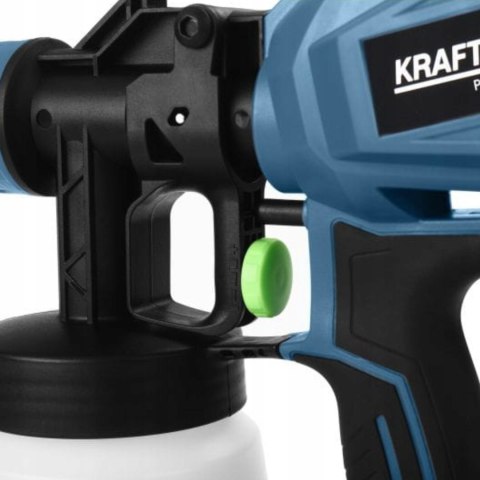Pistolet do malowania ścian płotu akumulatorowy 21v 2ah 800ml uniwersalny