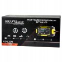 Prostownik akumulatorowy Kraft&Dele 12V 6A automatyczny LCD