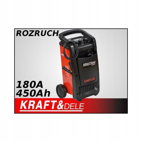Prostownik z rozruchem 180A 12/24V KD1901 Kraft&Dele