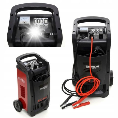 Prostownik z rozruchem 180A 12/24V KD1901 Kraft&Dele