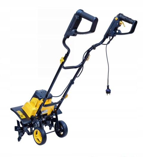 GLEBOGRYZARKA ELEKTRYCZNA KULTYWATOR DO ZIEMI MOC 2400W 400mm Z KÓŁKA-MI