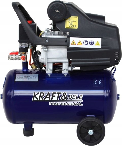 KOMPRESOR OLEJOWY 24L 230V 2,8KW 3,8HP 2880RPM MAŁY LEKKI MOBLINY SOLIDNY