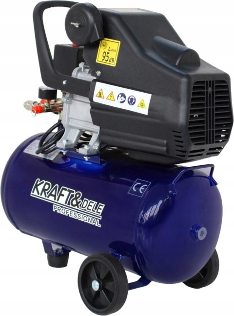 KOMPRESOR OLEJOWY 24L 230V 2,8KW 3,8HP 2880RPM MAŁY LEKKI MOBLINY SOLIDNY