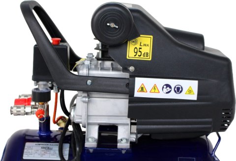 KOMPRESOR OLEJOWY 24L 230V 2,8KW 3,8HP 2880RPM MAŁY LEKKI MOBLINY SOLIDNY