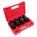 KRAFT&DELE ZESTAW NASADEK UDAROWYCH 1/2" 6- kątne 34-41mm 4SZT KD11754
