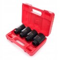 KRAFT&DELE ZESTAW NASADEK UDAROWYCH 1/2" 6- kątne 34-41mm 4SZT KD11754