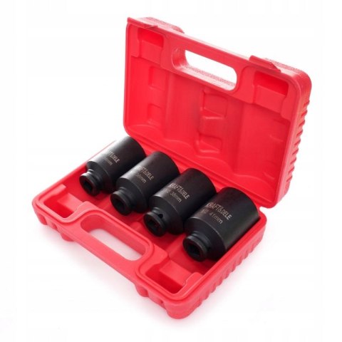 KRAFT&DELE ZESTAW NASADEK UDAROWYCH 1/2" 6- kątne 34-41mm 4SZT KD11754
