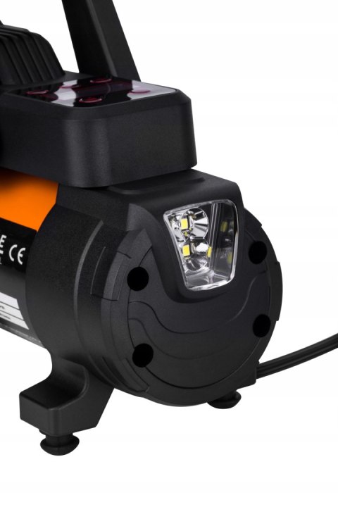Kompresor samochodowy 12V 200 PSI 45L/min 168W lekki i kompaktowy