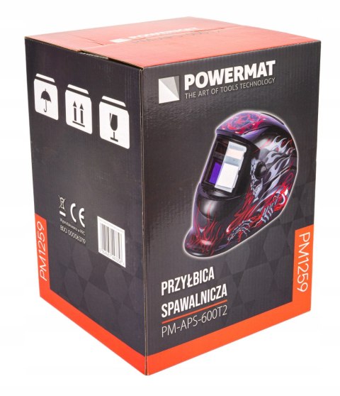 Maska spawalnicza Powermat PM1259 przyłbica