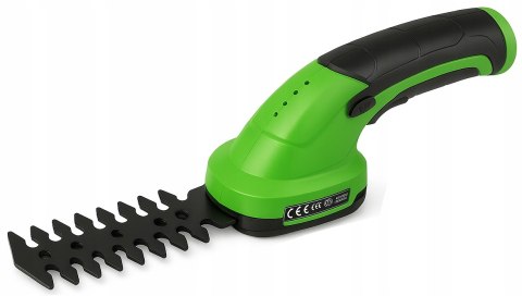 NOŻYCE DO TRAWY ŻYWOPŁOTU AKUMULATOROWE SEKATOR DO KRZEWÓW 2200mAh 7,2V
