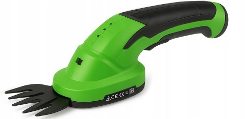 NOŻYCE DO TRAWY ŻYWOPŁOTU AKUMULATOROWE SEKATOR DO KRZEWÓW 2200mAh 7,2V