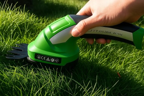 NOŻYCE DO TRAWY ŻYWOPŁOTU AKUMULATOROWE SEKATOR DO KRZEWÓW 2200mAh 7,2V