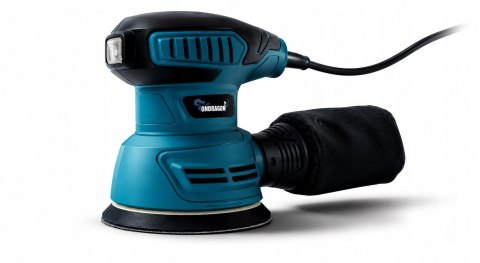SZLIFIERKA OSCYLACYJNA MIMOŚRODOWA do DREWNA METALU z REGULACJĄ 125mm 1400W