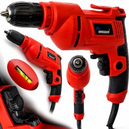 WIERTARKA ELEKTRYCZNA 1650W 13MM Z REGULACJA WKRĘTARKA POZIOMICA SIECIOWA