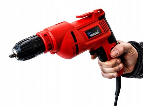 WIERTARKA ELEKTRYCZNA 1650W 13MM Z REGULACJA WKRĘTARKA POZIOMICA SIECIOWA