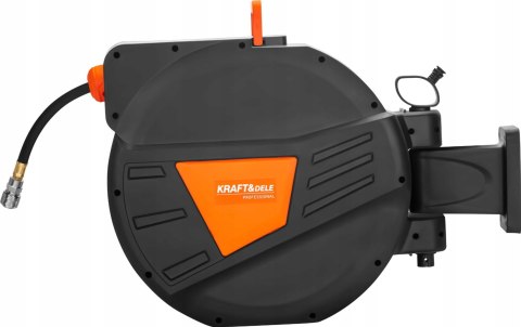 Wąż pneumatyczny zwijany 30m+2m 1/4" PVC solidna