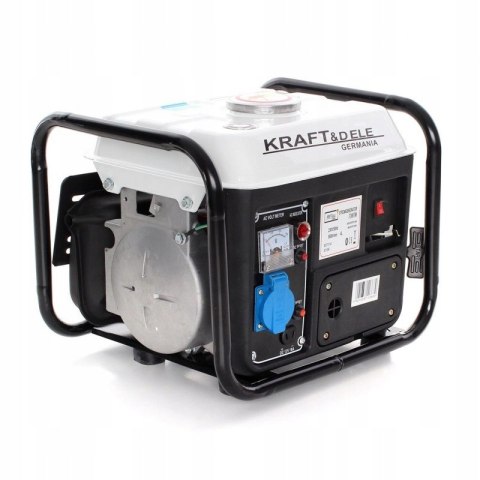 Agregat prądotwórczy jednofazowy 1200W 12/230V benzyna Kraft&Dele (KD109B)