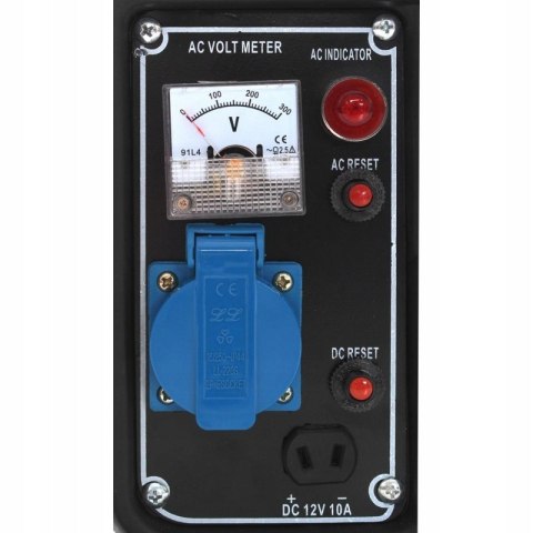 Agregat prądotwórczy jednofazowy 1200W 12/230V benzyna Kraft&Dele (KD109B)