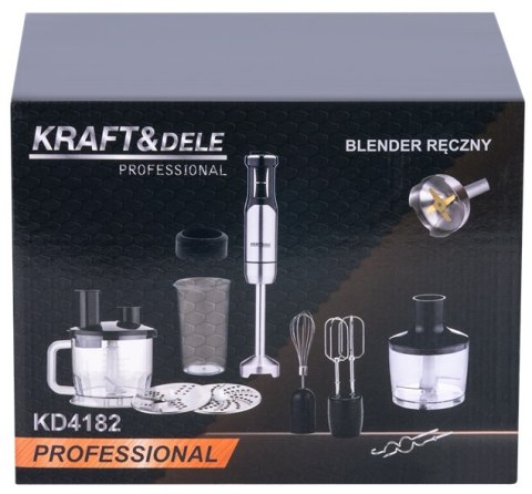 Blender ręczny Kraft&Dele KD4182 1500 W srebrny/szary