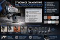 Koronki 6-68 mm Otwornice Diamentowe do Gresu Betonu Płytek Kamienia M14 M