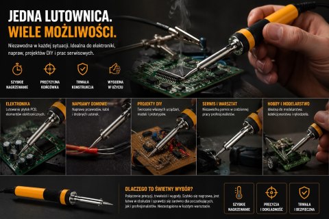 LUTOWNICA KOLBOWA GROTOWA OPOROWA MOCNA 300C PRECYZYJNA SIECIOWA PRO