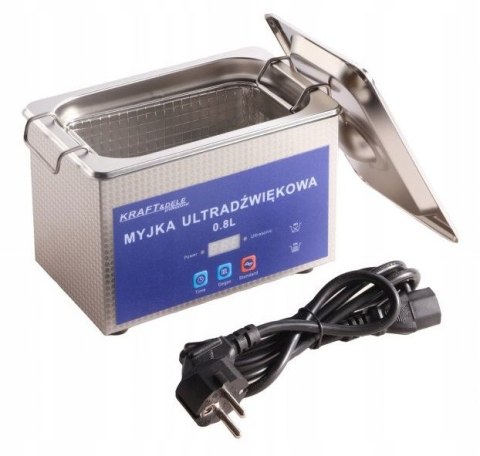 Myjka Ultradźwiękowa 0,8 L 48KHZ 40W 230V KraftDele