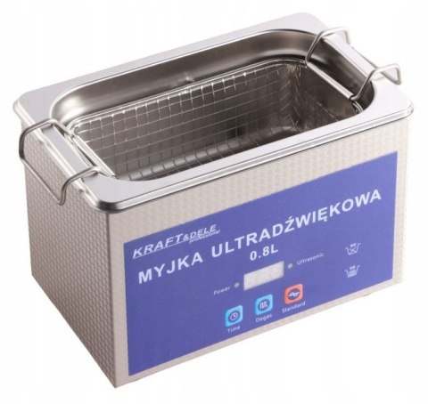 Myjka Ultradźwiękowa 0,8 L 48KHZ 40W 230V KraftDele