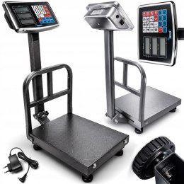 150KG WAGA MAGAZYNOWA PRZEMYSŁOWA TOWAROWA SKLEPOWA PLATFORMOWA MOCNA LCD